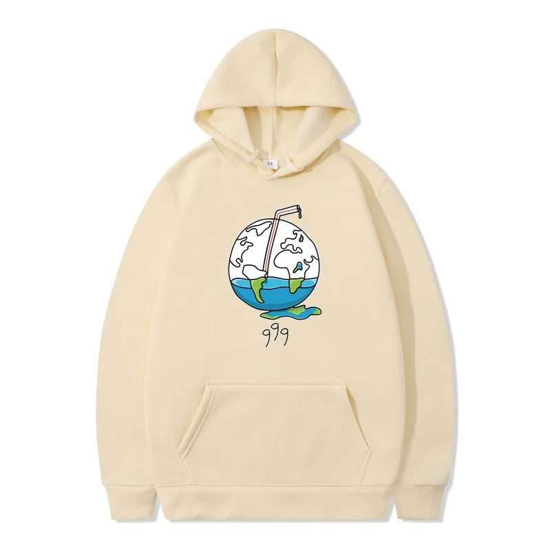 Printed Fashion Pullover Hoodie