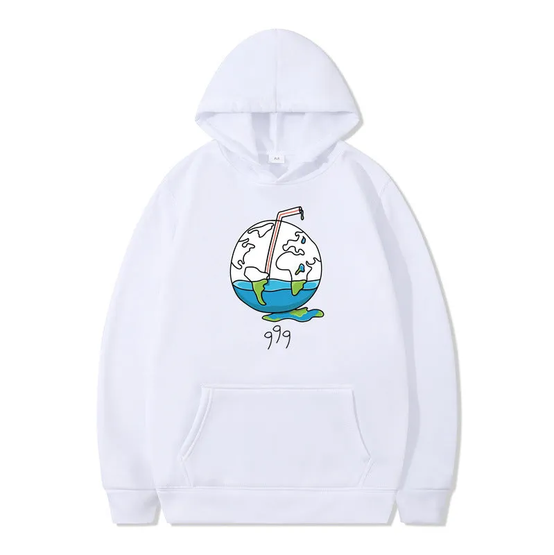 Printed Fashion Pullover Hoodie