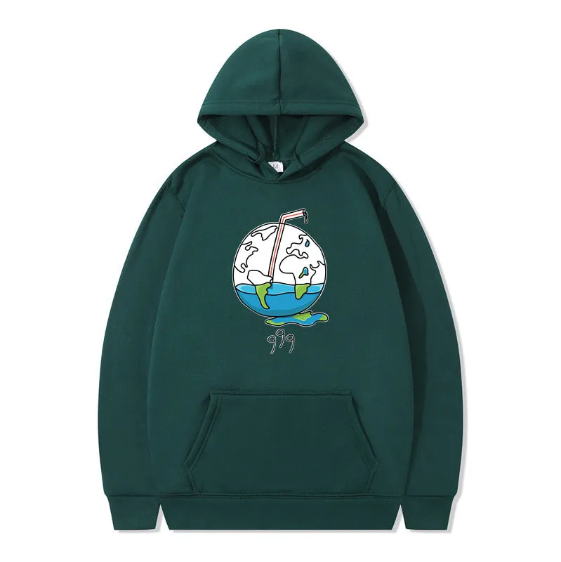 Printed Fashion Pullover Hoodie