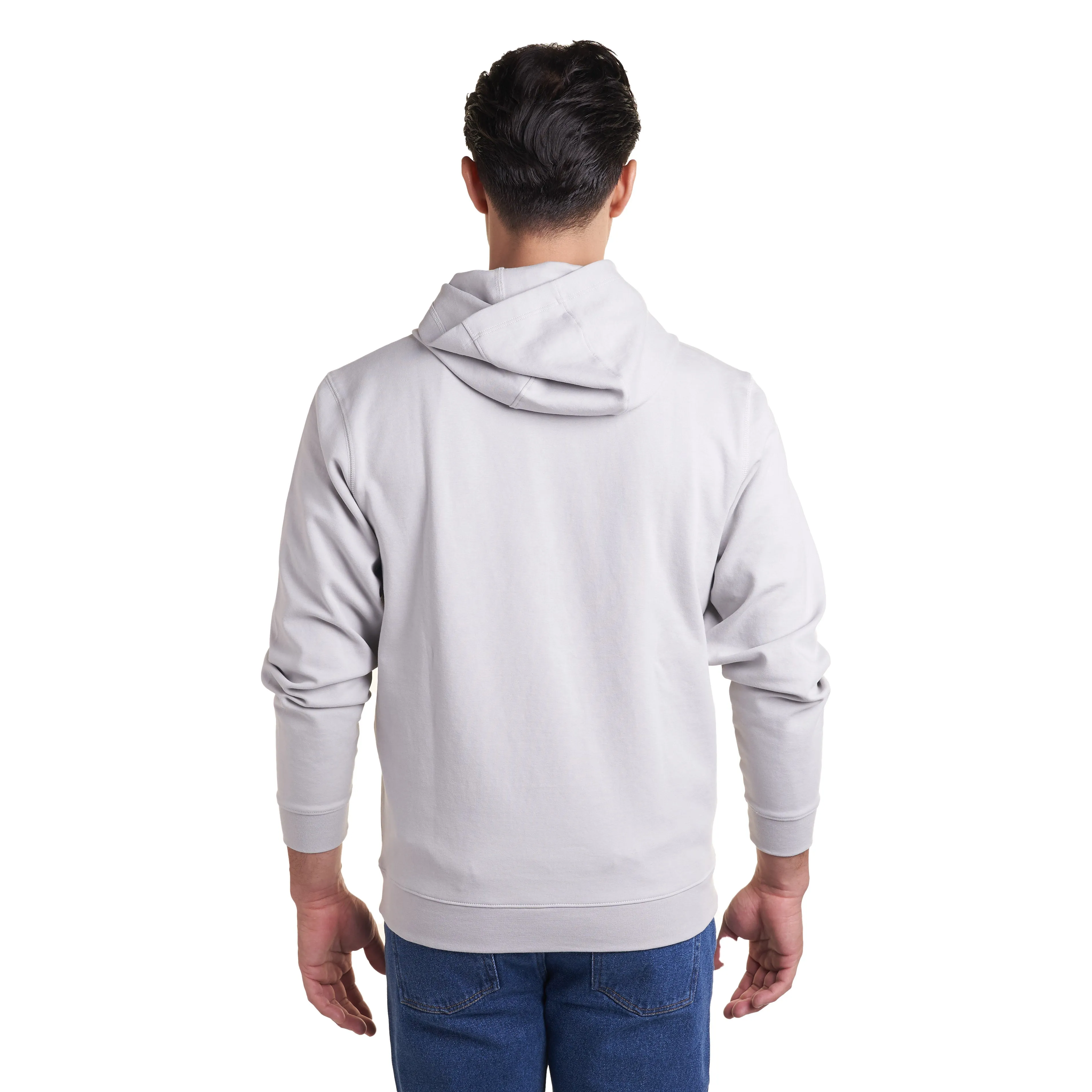 Pullover Hoodie - Washed Grey