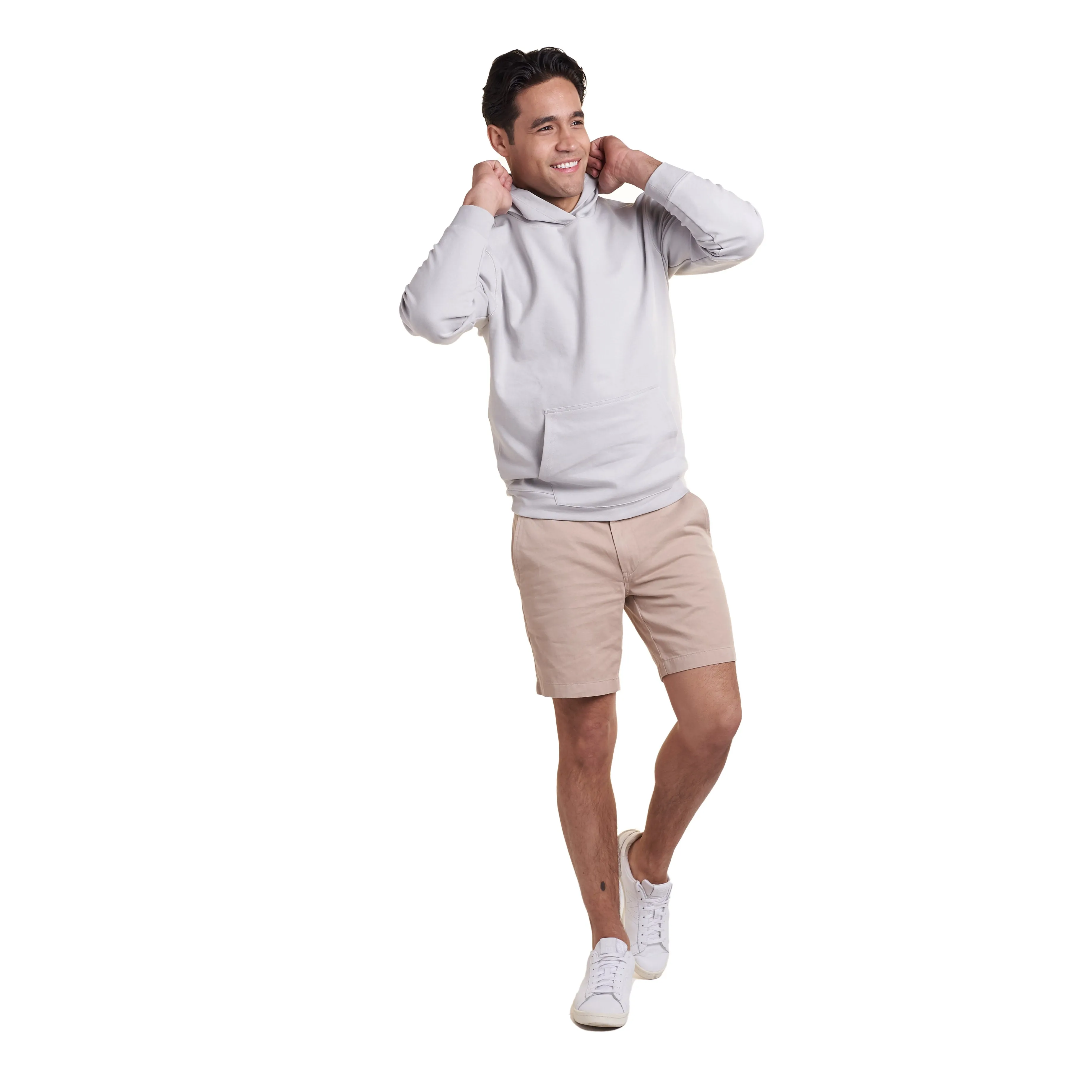 Pullover Hoodie - Washed Grey