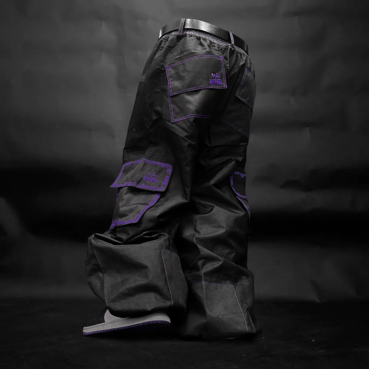 PURPLE ACCENT SNOWPANTS
