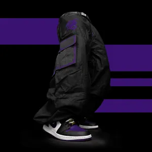 PURPLE ACCENT SNOWPANTS