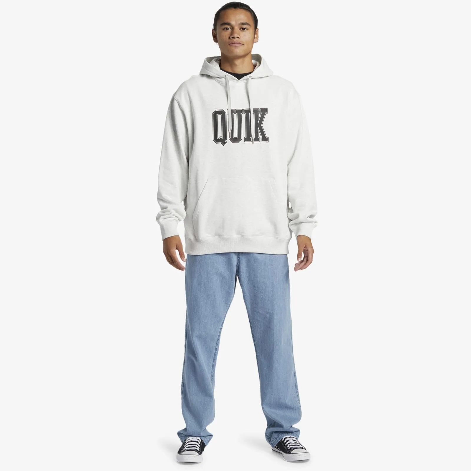 Quiksilver Mens Griffin Pullover Sweatshirt Hoodie Hooded Pouch
