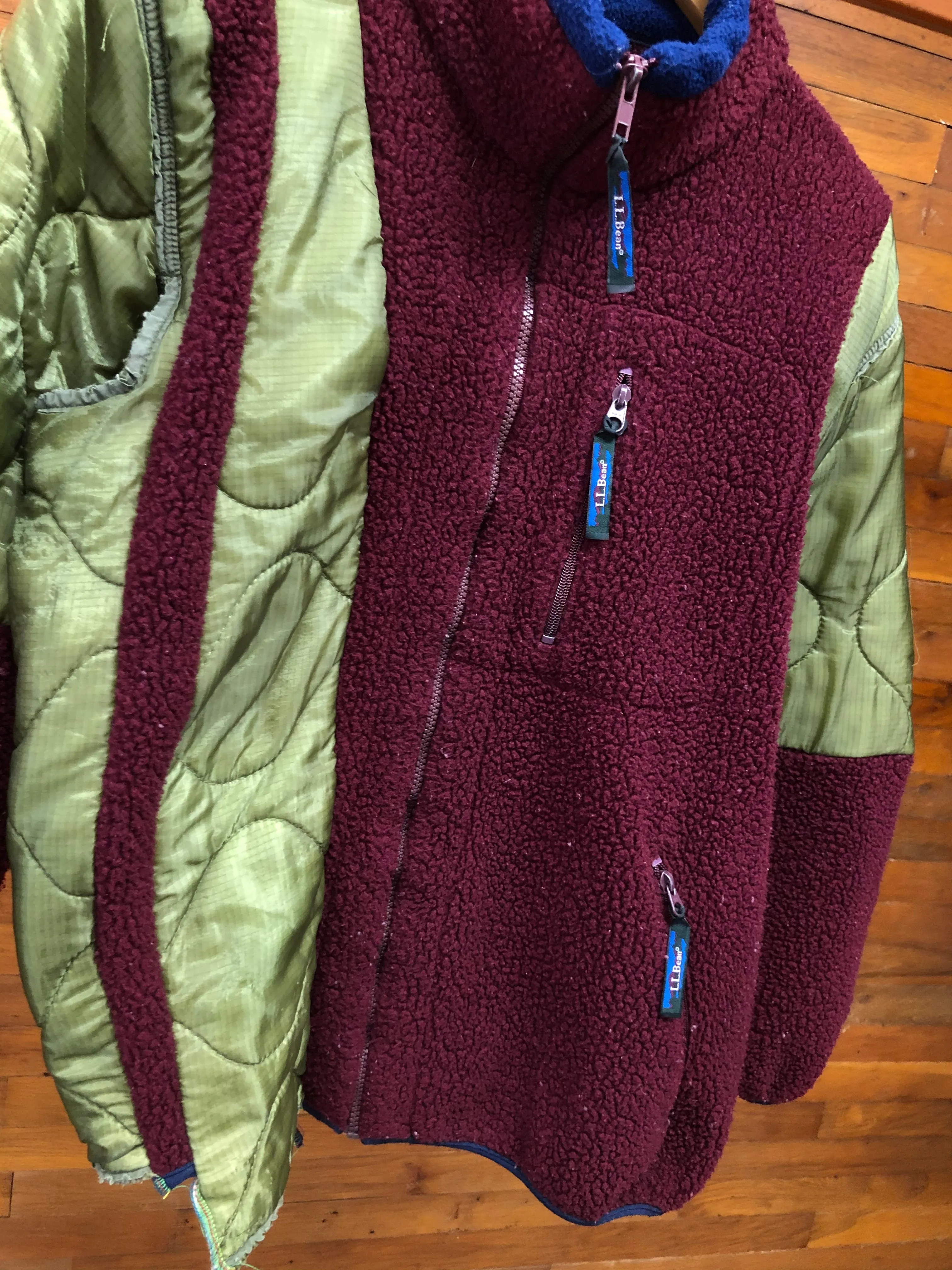 "1 of 1" Custom L.L Bean Military Sherpa (M)