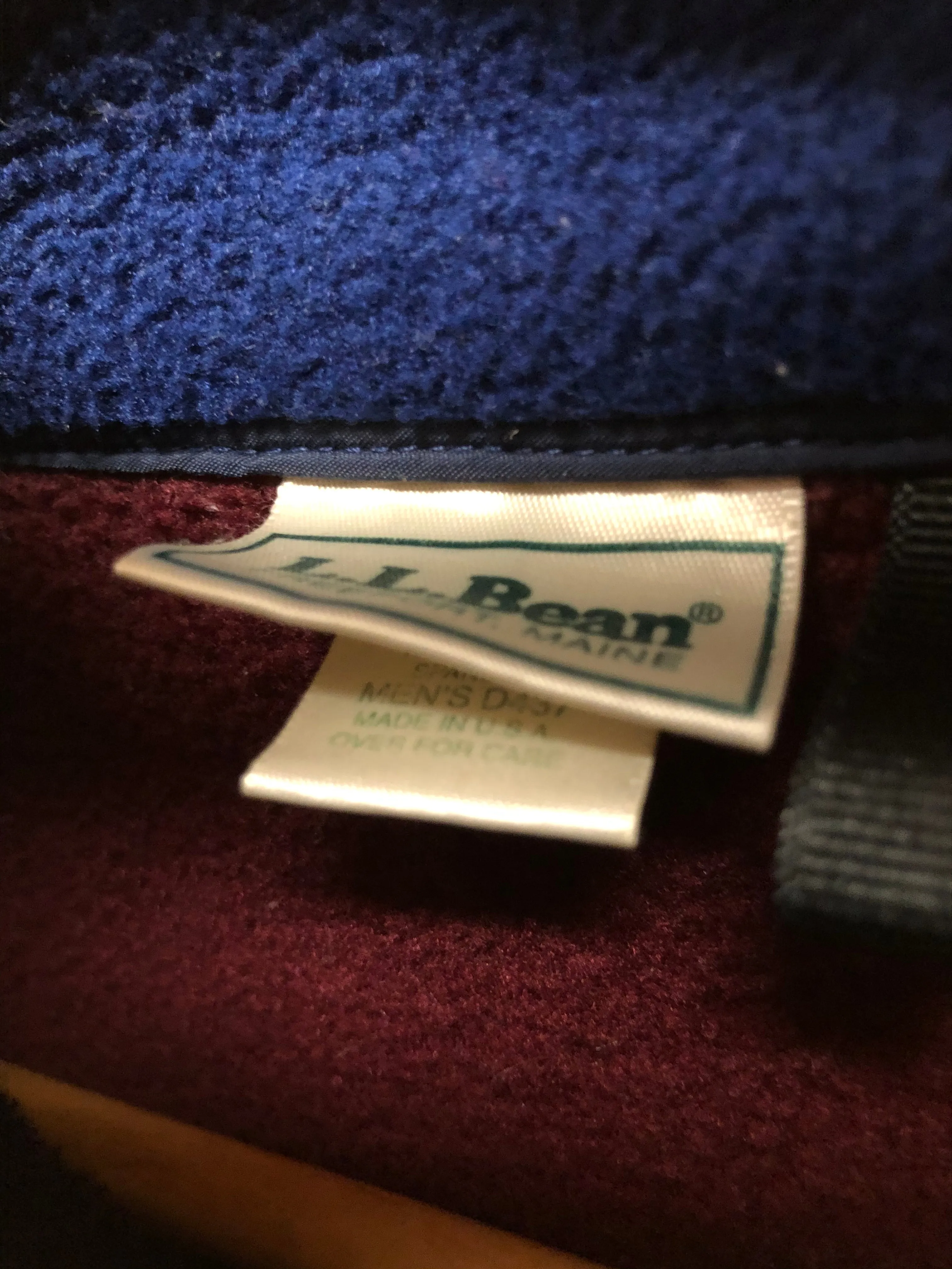 "1 of 1" Custom L.L Bean Military Sherpa (M)