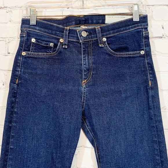 Rag &amp; Bone Jeans High Rise Skinny 28