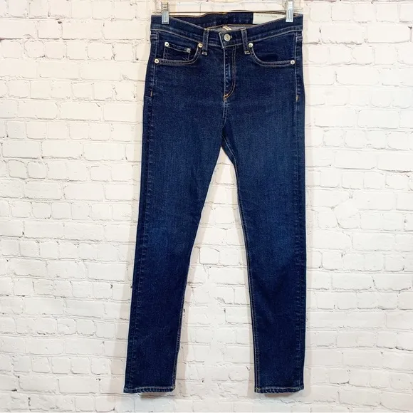 Rag &amp; Bone Jeans High Rise Skinny 28