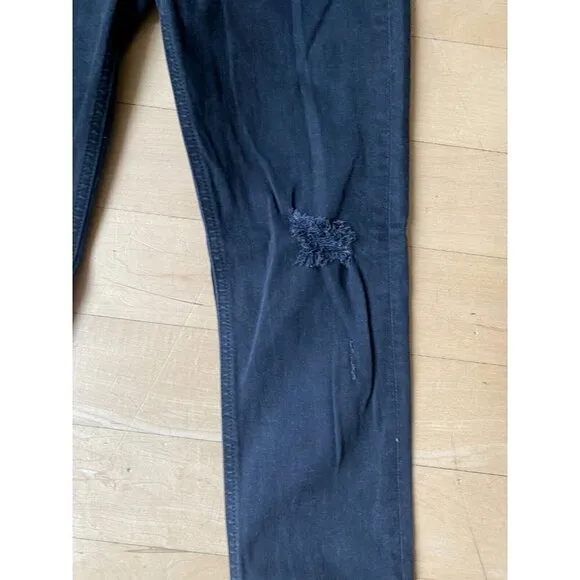 Rag and Bone jeans black distressed sz 28 womens
