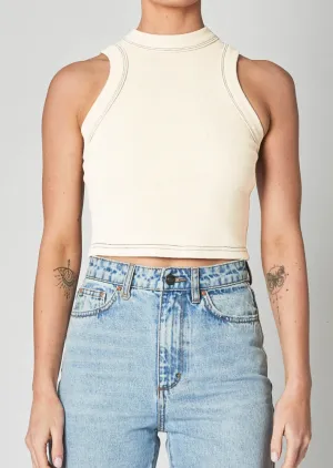 Recut Singlet Cream
