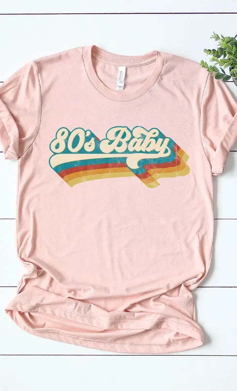 Retro 80's Baby Graphic Tee PLUS