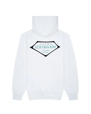 Retro Lam Classic Pullover Hoodie - White