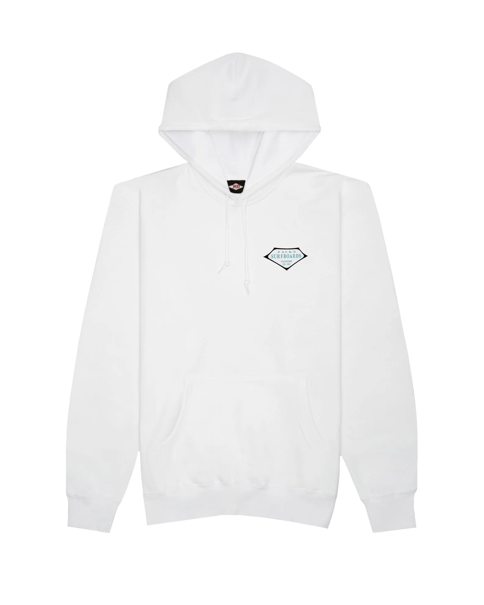 Retro Lam Classic Pullover Hoodie - White