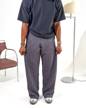 Ribbed Wide Leg Joggers