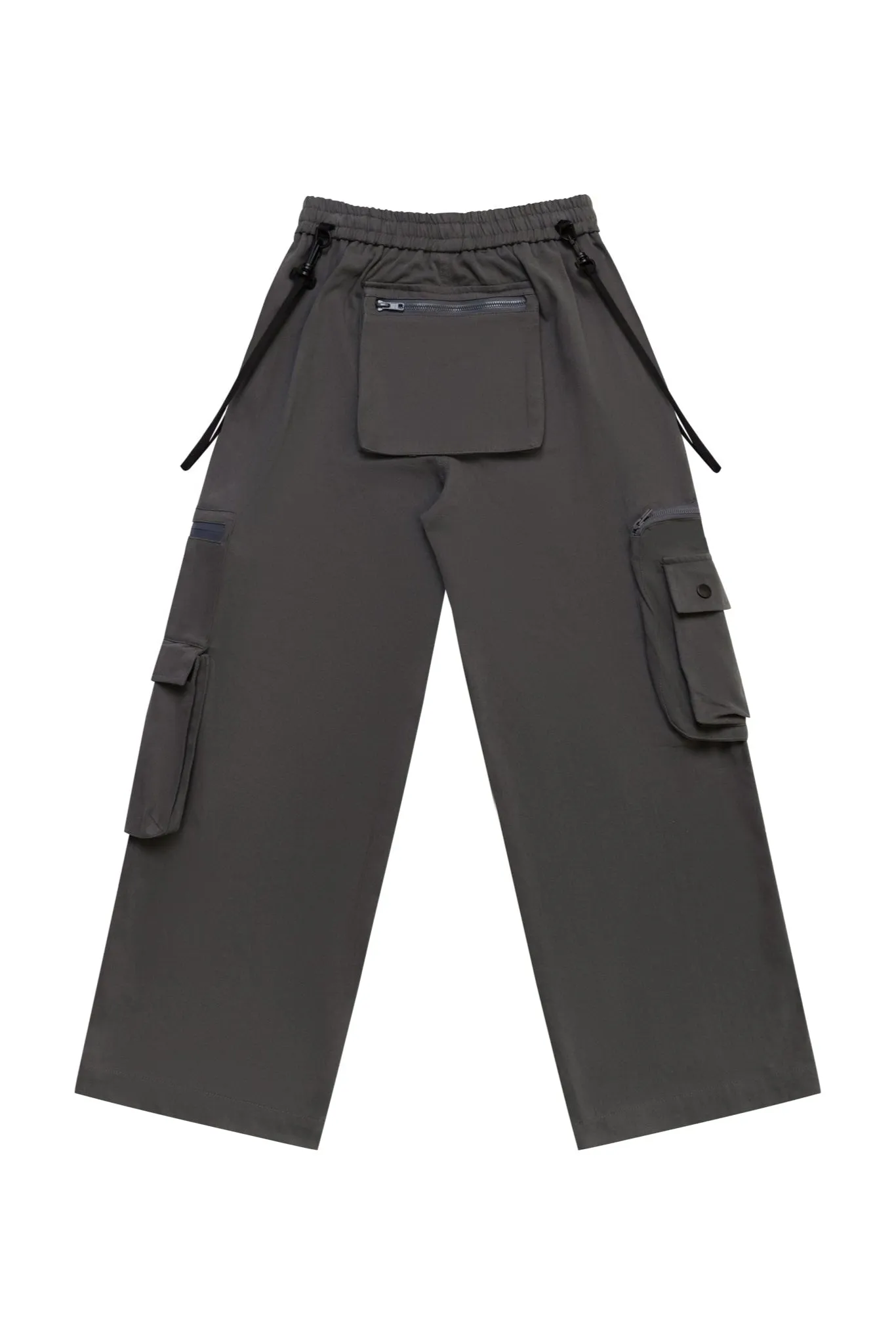 RoamFit Wide-Leg Baggy Trouser - GRAY