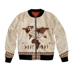 Root Africa Bomber Jacket African Map DT02