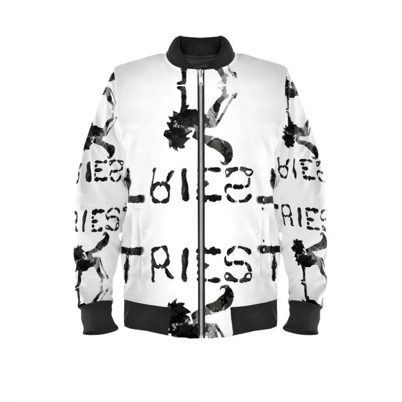 Rorschach Triesti Deaign: Mens Bomber Jacket