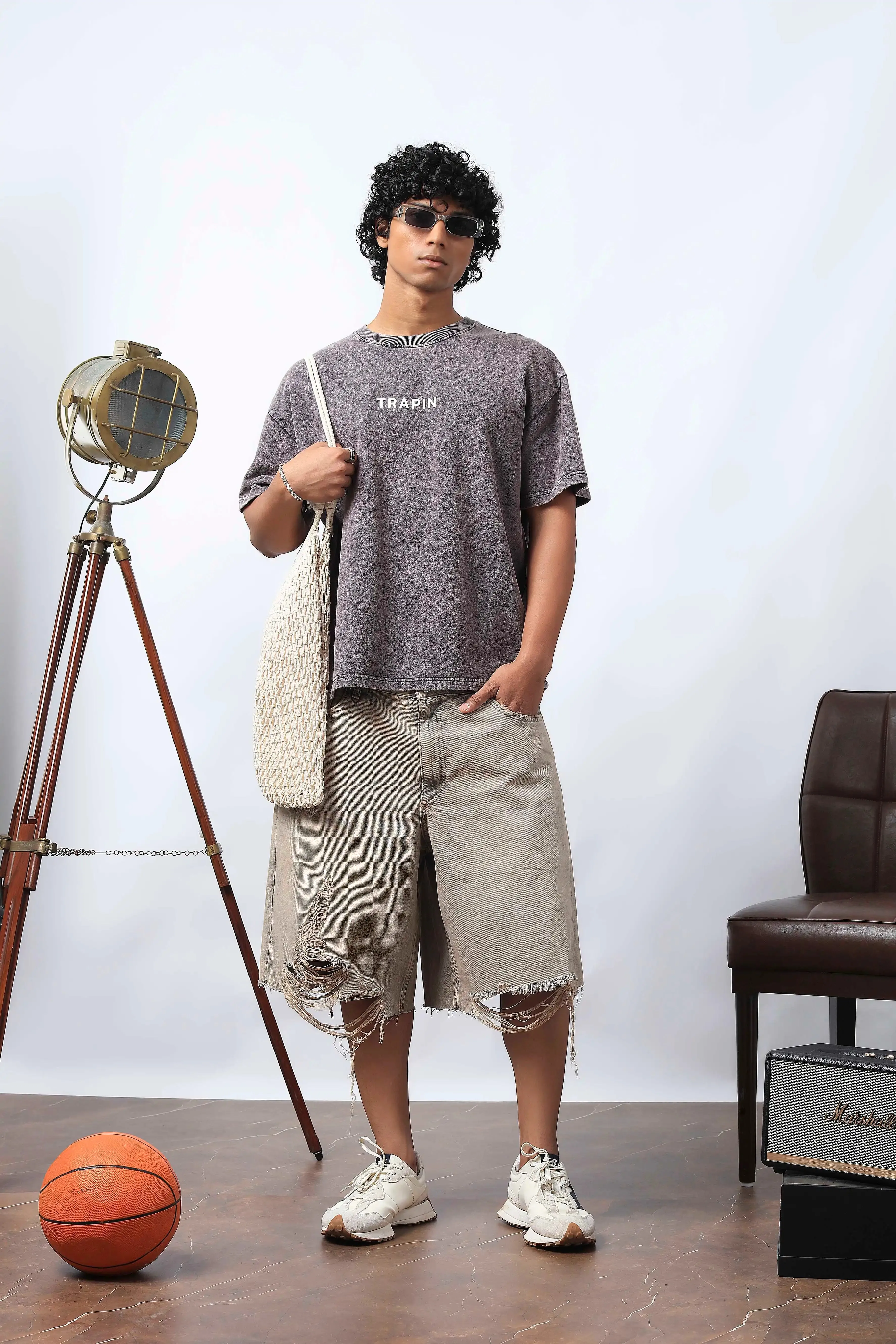 Rustic Indigo Boxy T-Shirt