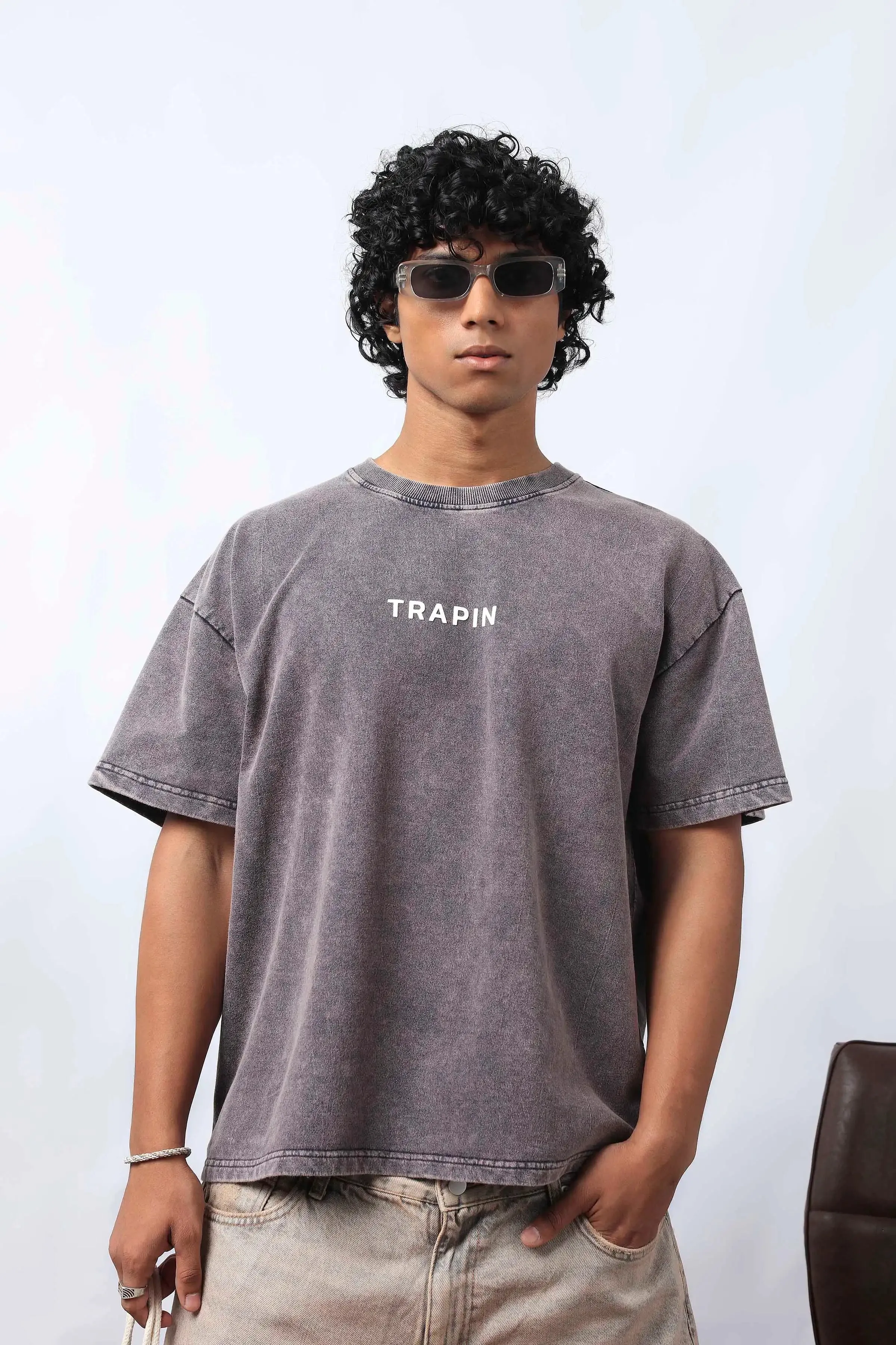 Rustic Indigo Boxy T-Shirt