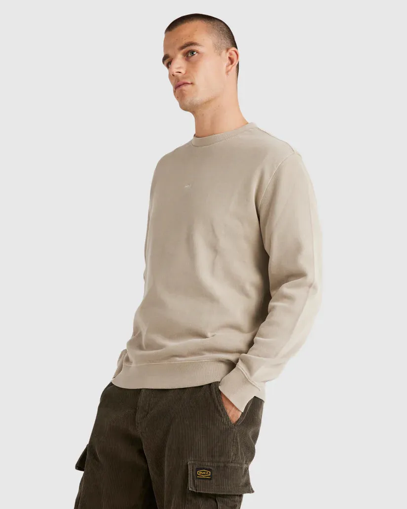 RVCA Smalls Crew Light Khaki