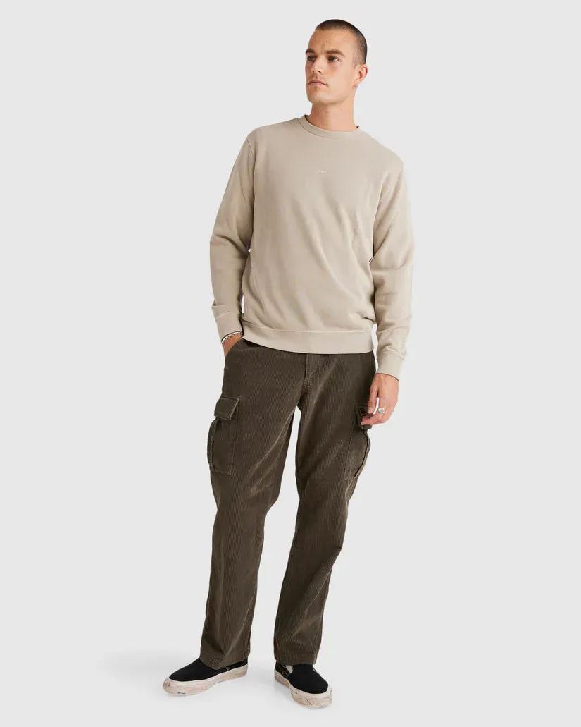 RVCA Smalls Crew Light Khaki