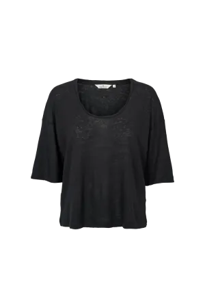 Ryda Oversized Tee - Black