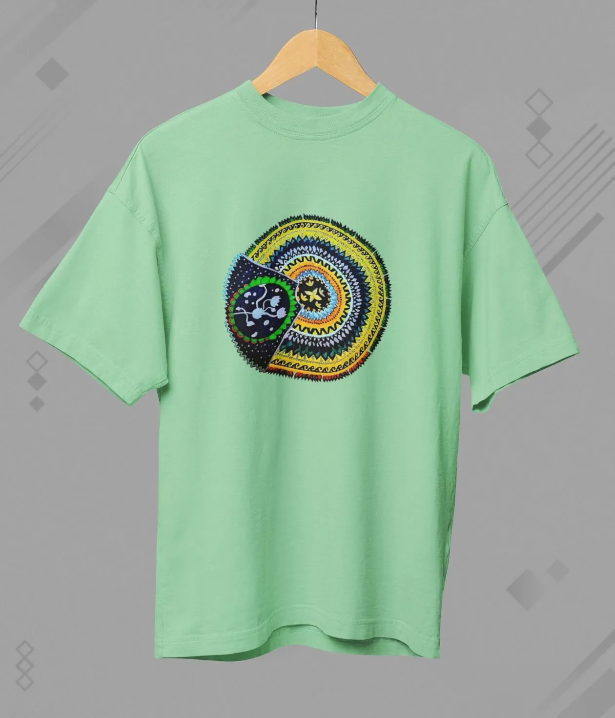 Sacred Spin - Terry Oversized T-Shirt