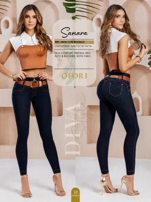 Samara 100% Authentic Colombian Push Up Jeans