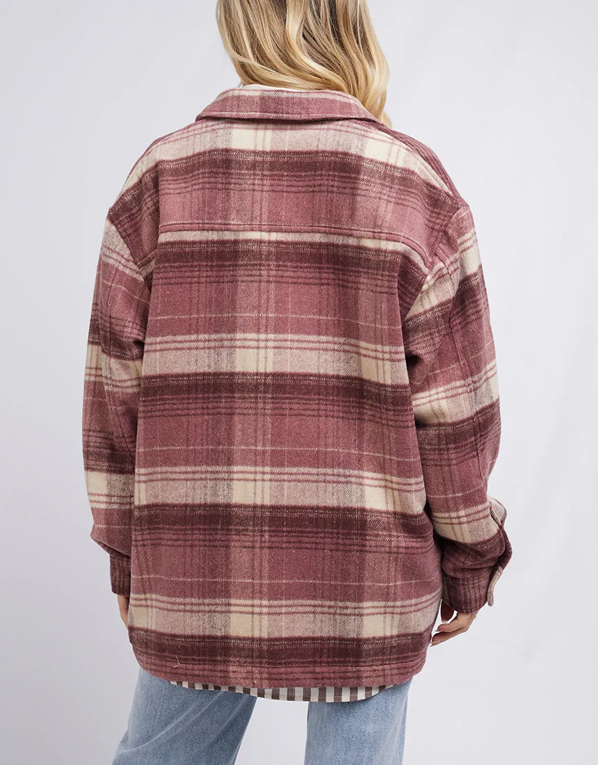 Sarah Check Shacket