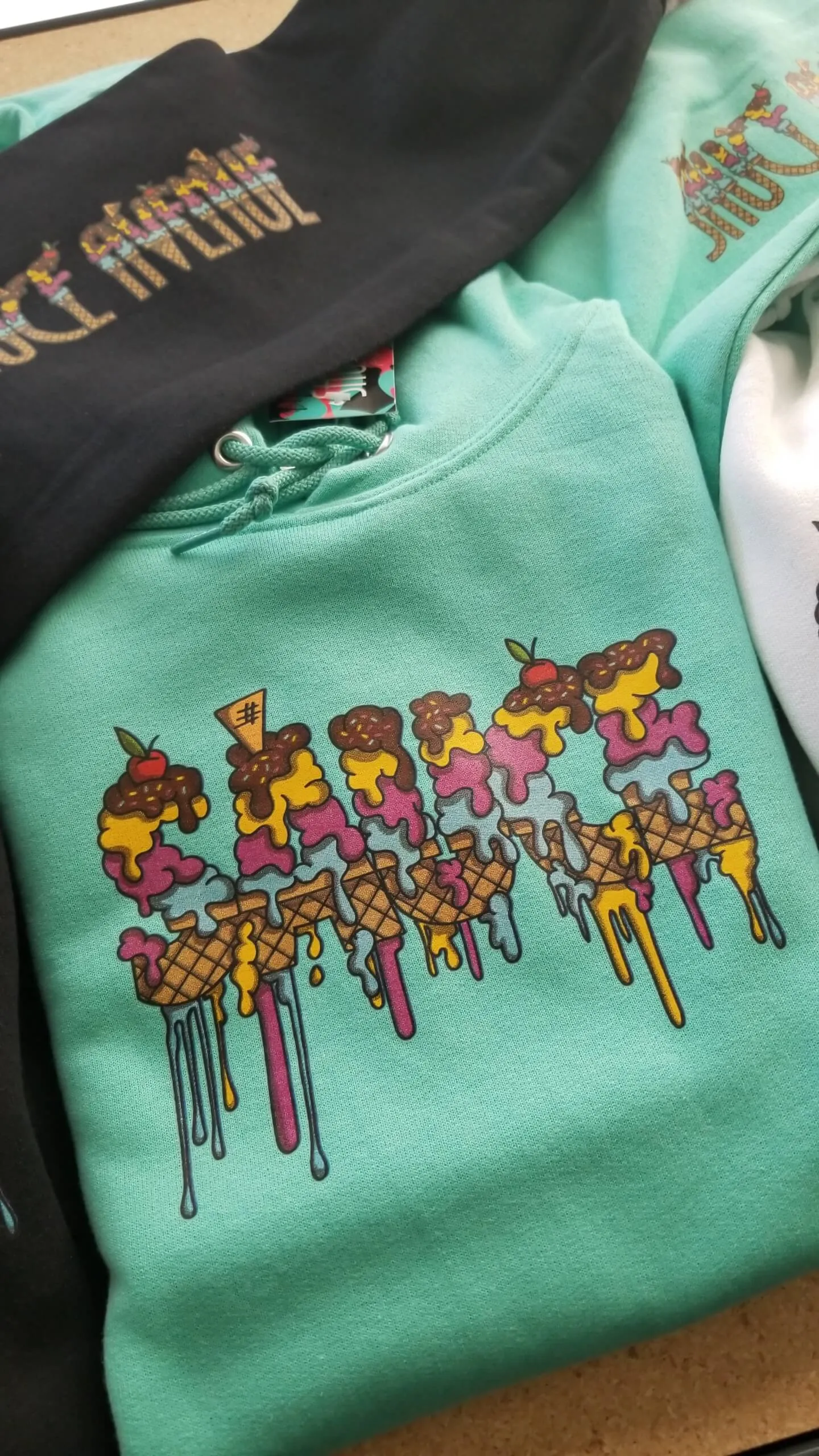Sauce Ice Cream | Mint Hoodie