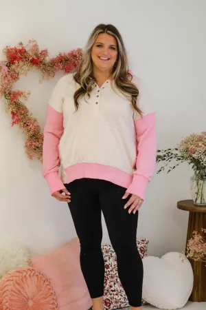 Say You Love Me Hoodie in Pink