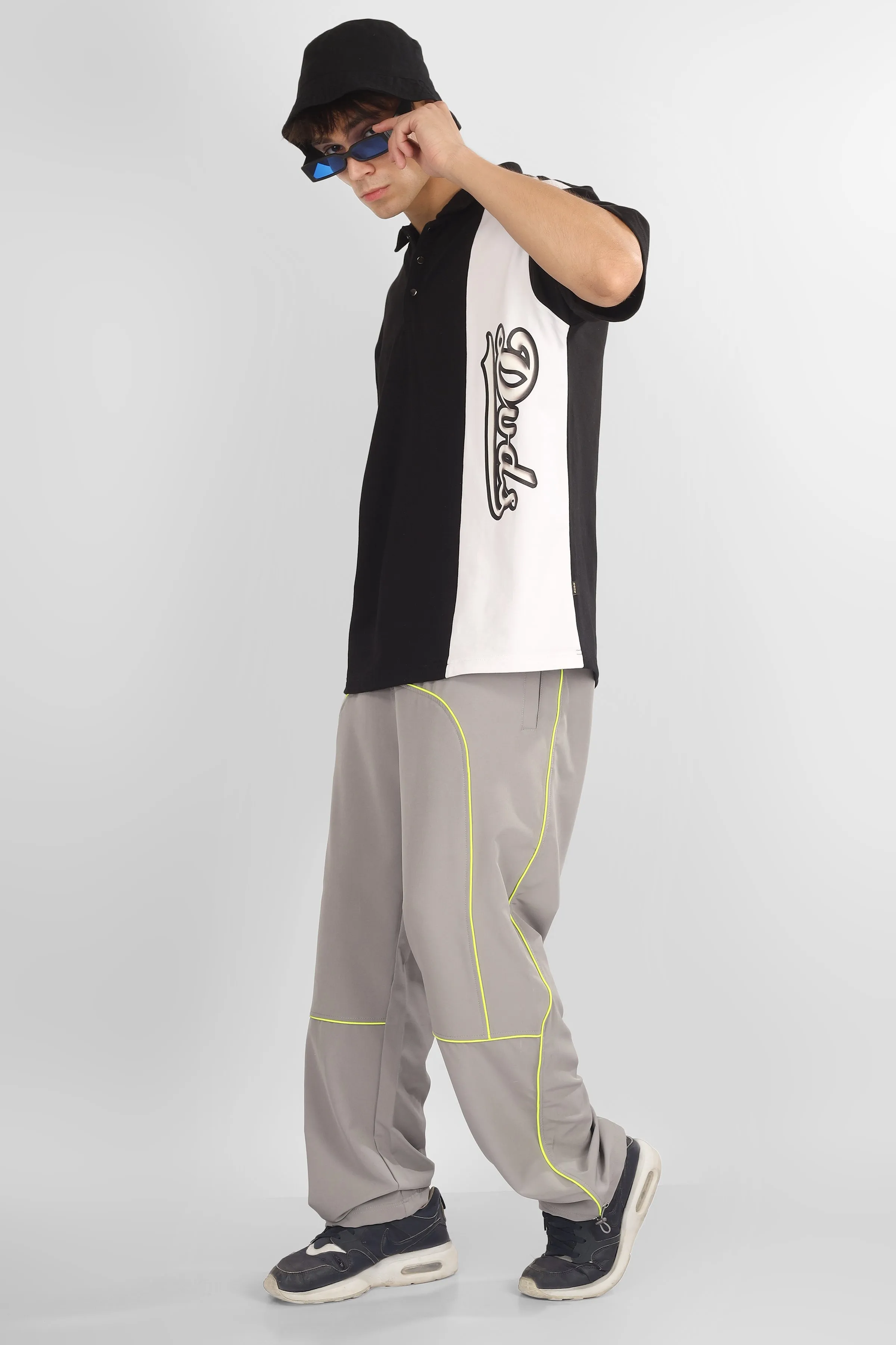 Scoop Parachute Cargo Pants (Grey)