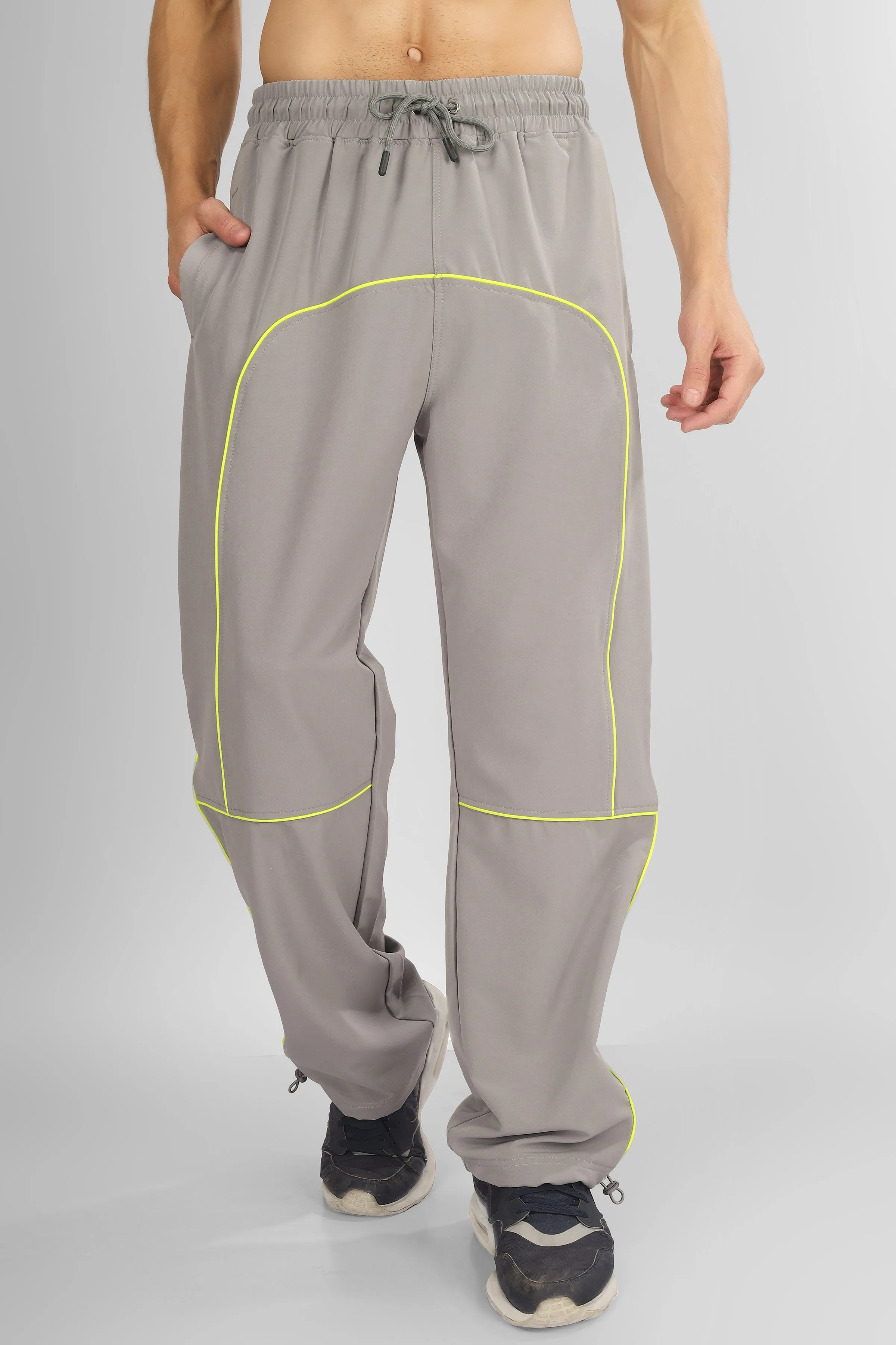 Scoop Parachute Cargo Pants (Grey)