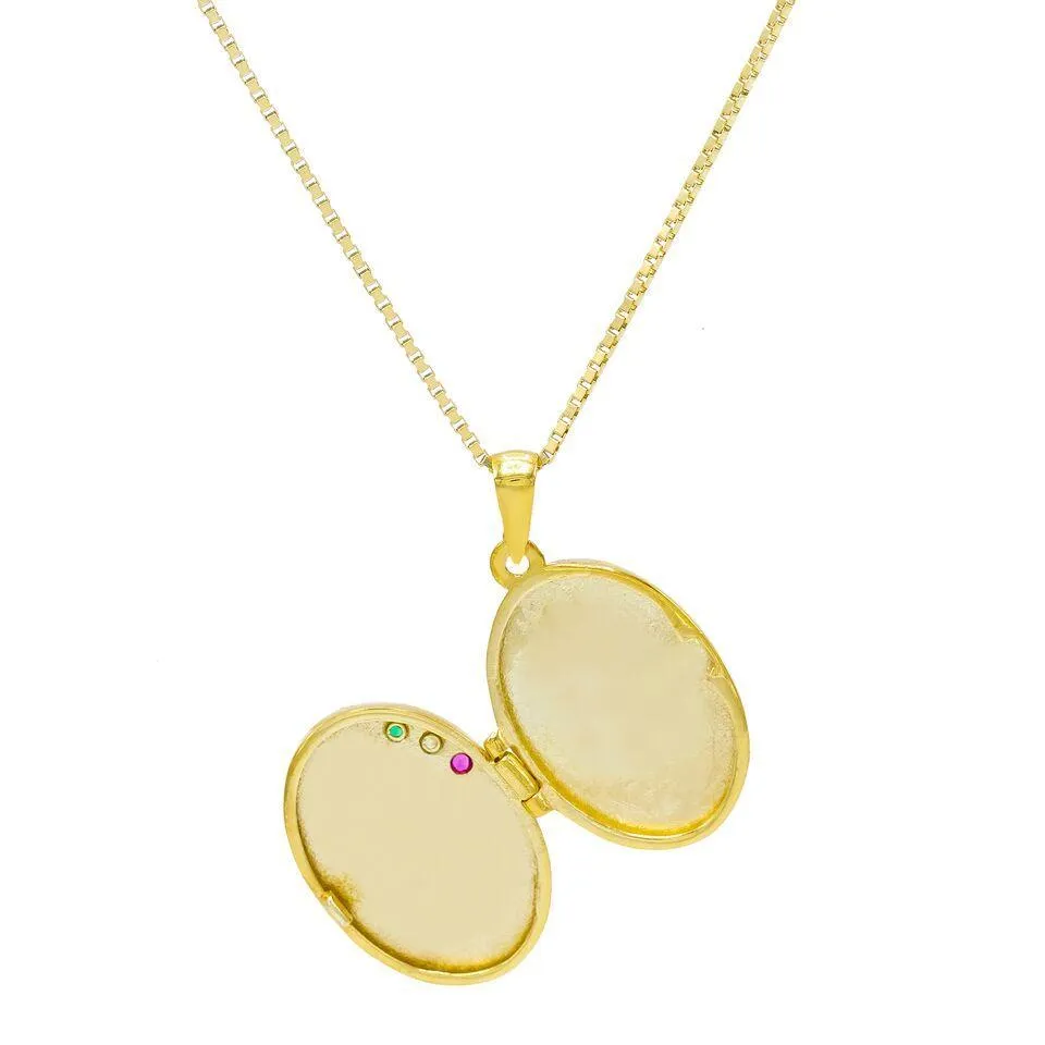 Shape Locket Necklace