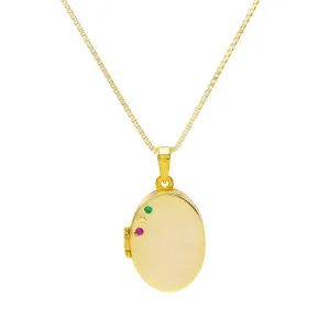 Shape Locket Necklace