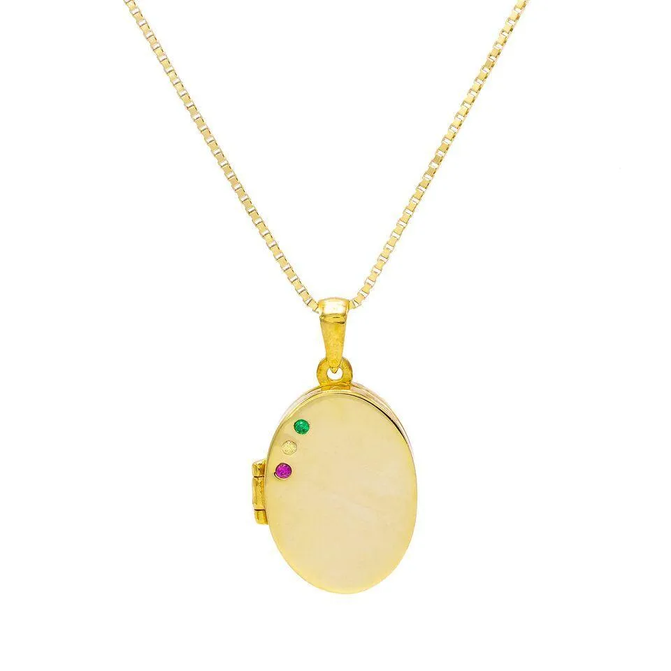 Shape Locket Necklace