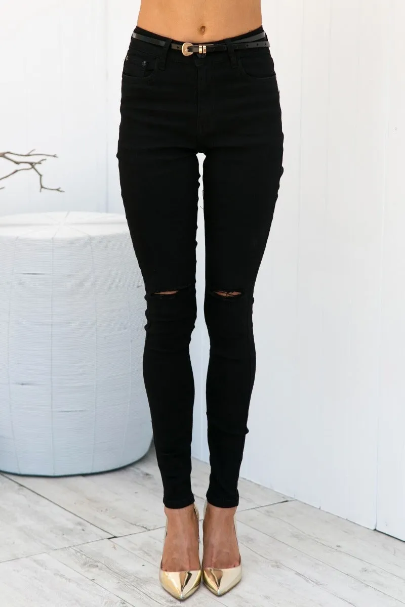 Sienna black skinny