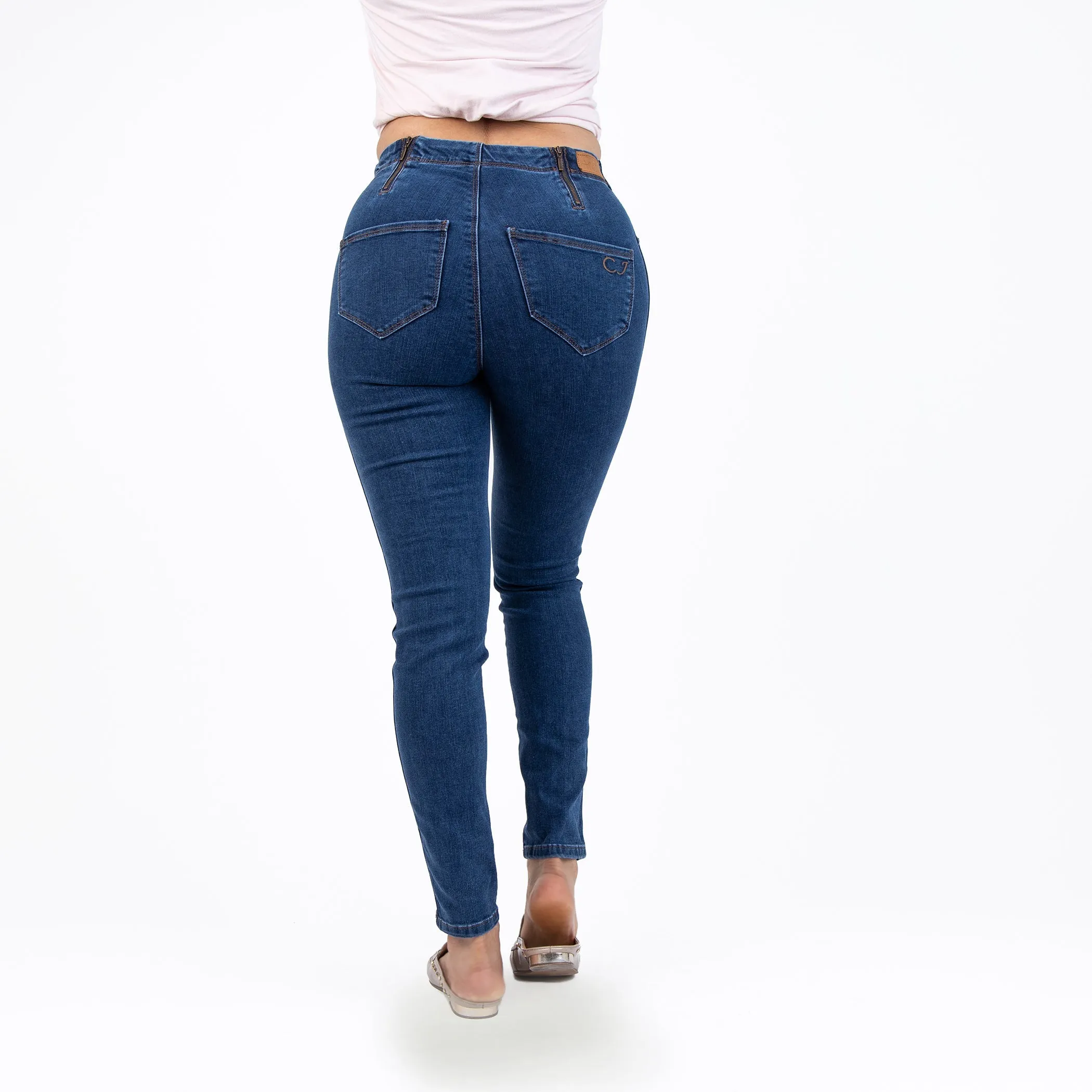 Signature Style Med Wash Denim Jeans