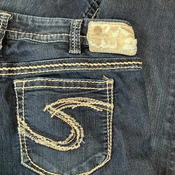 Silver Jeans Suki Super Skinny Blue Jeans Size 30 X 31