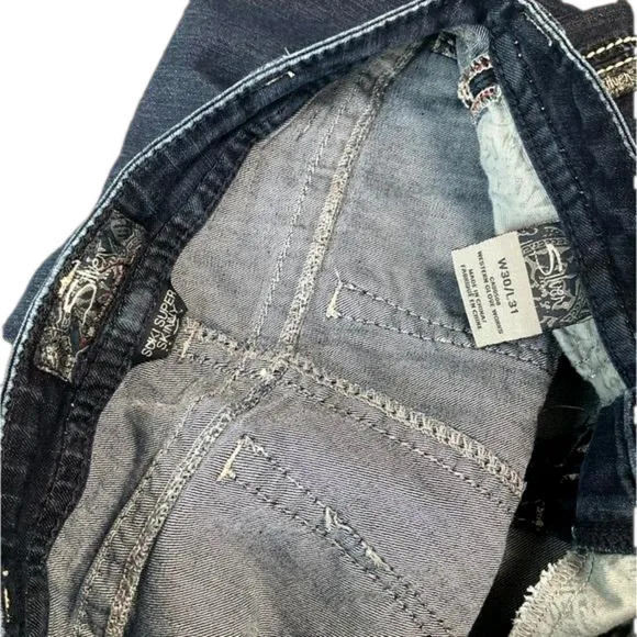 Silver Jeans Suki Super Skinny Blue Jeans Size 30 X 31