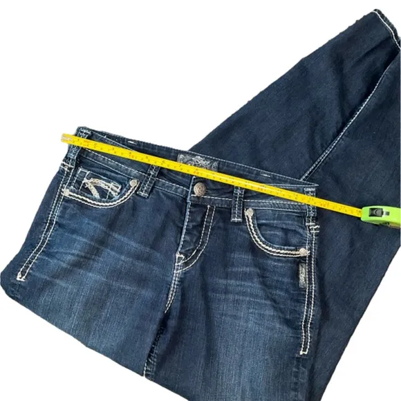 Silver Jeans Suki Super Skinny Blue Jeans Size 30 X 31