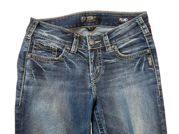 Silver Suki Mid Skinny Jeans