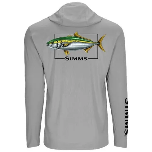 Simms Graphic Solartech Hoody Kingfish