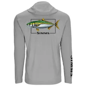 Simms Graphic Solartech Hoody Kingfish