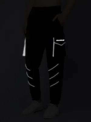 Siphon Reflective Cargo Pants (Black)