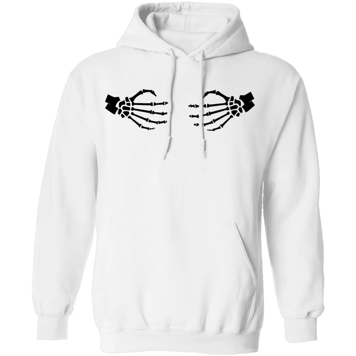 Skeleton Hands on Boobs T-Shirt