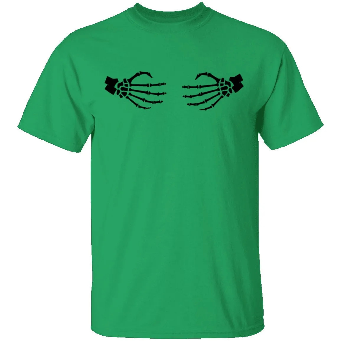 Skeleton Hands on Boobs T-Shirt