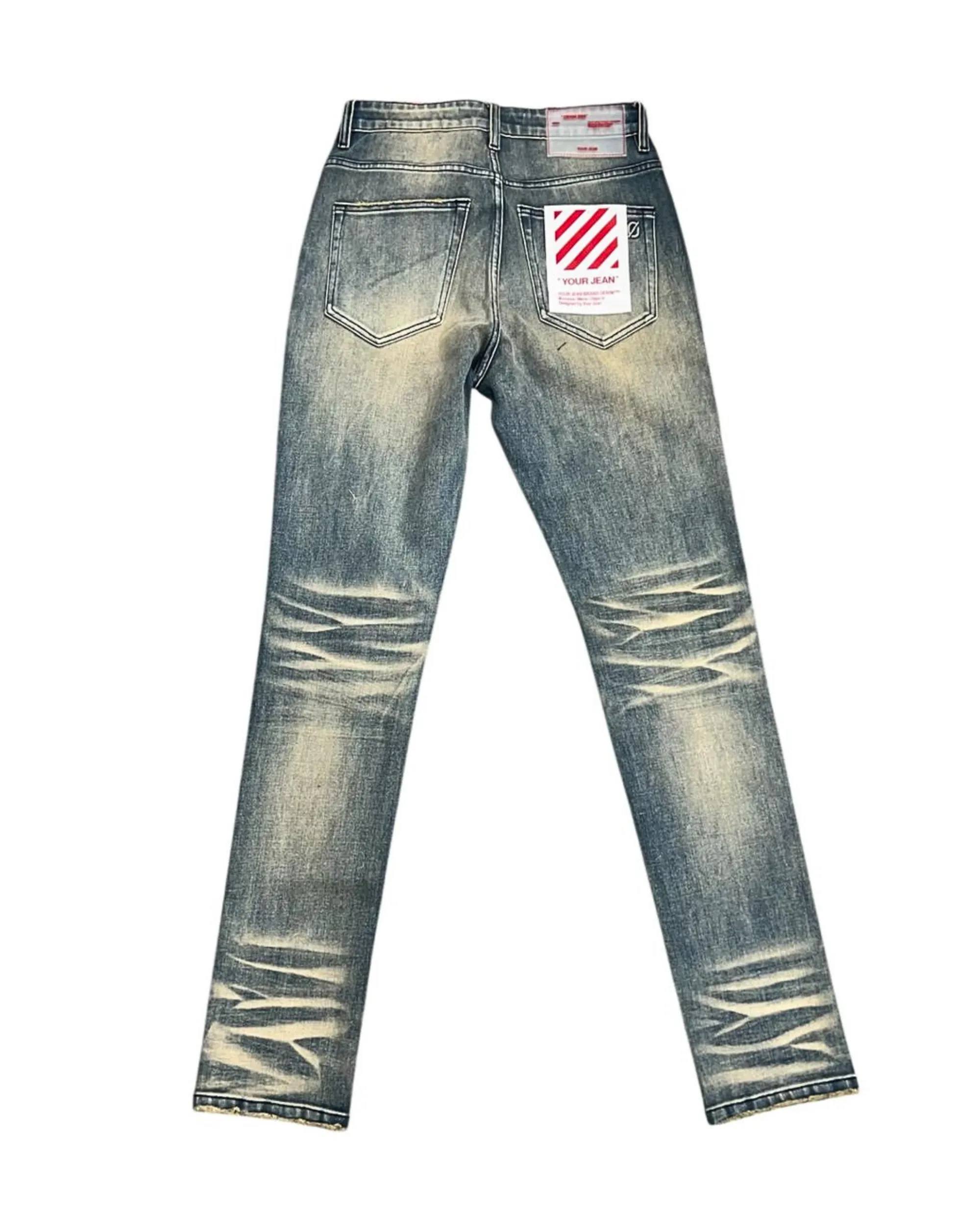 Skinny Custom Stretch Vintage Blue