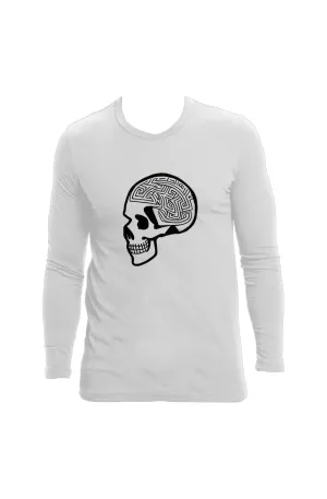 Skull Maze Long Sleeve T-Shirt