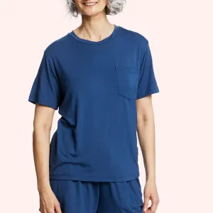 Sleep Short Sleeve Tee - Denim